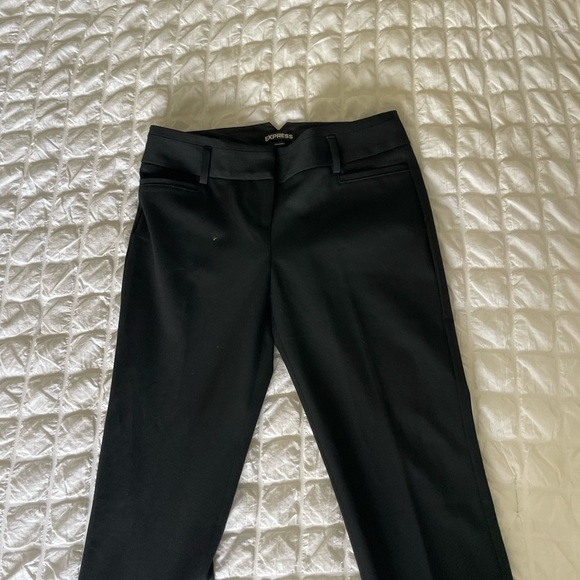 Express The Columnist Black Trousers - Picture 4 of 10